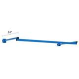 90 Degree Light Frame to Attach the All-Spec Overhead Fluorescent Light Fixture to a 60" or 120" Heavy Duty Bench, Blue redirect to product page